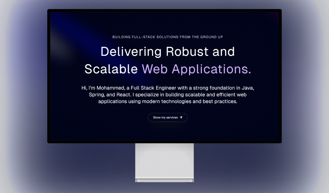 OUADHI Mohammed Portfolio: